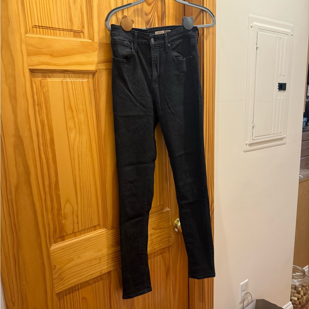 LEVIS 721 Black Jeans